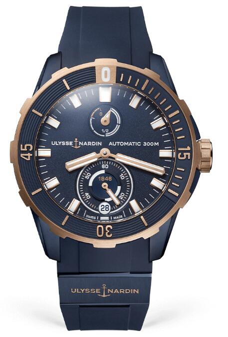 Ulysse Nardin Diver Chronometer 44mm Replica Watch Price 1185-170-3/BLUE